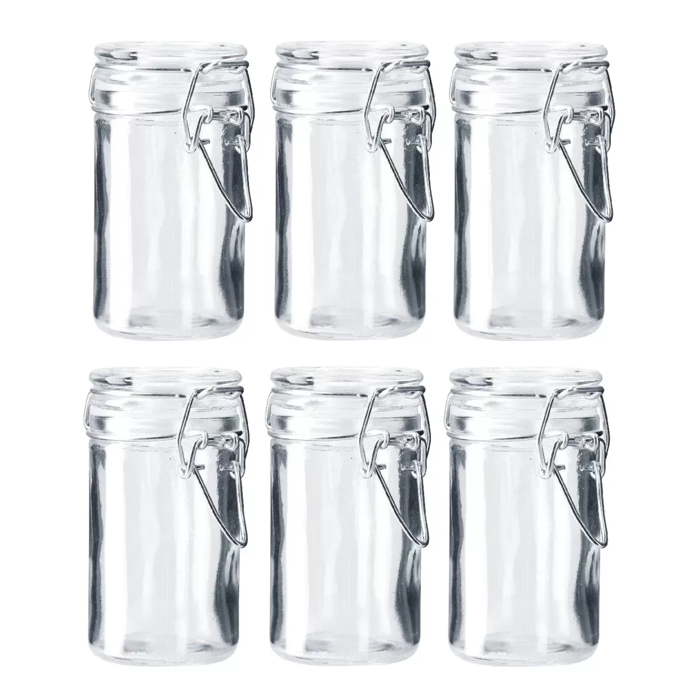 NANU-NANA 6er Set Vorratsglas Mit Bügelverschluss, 75 Ml Flash Sale