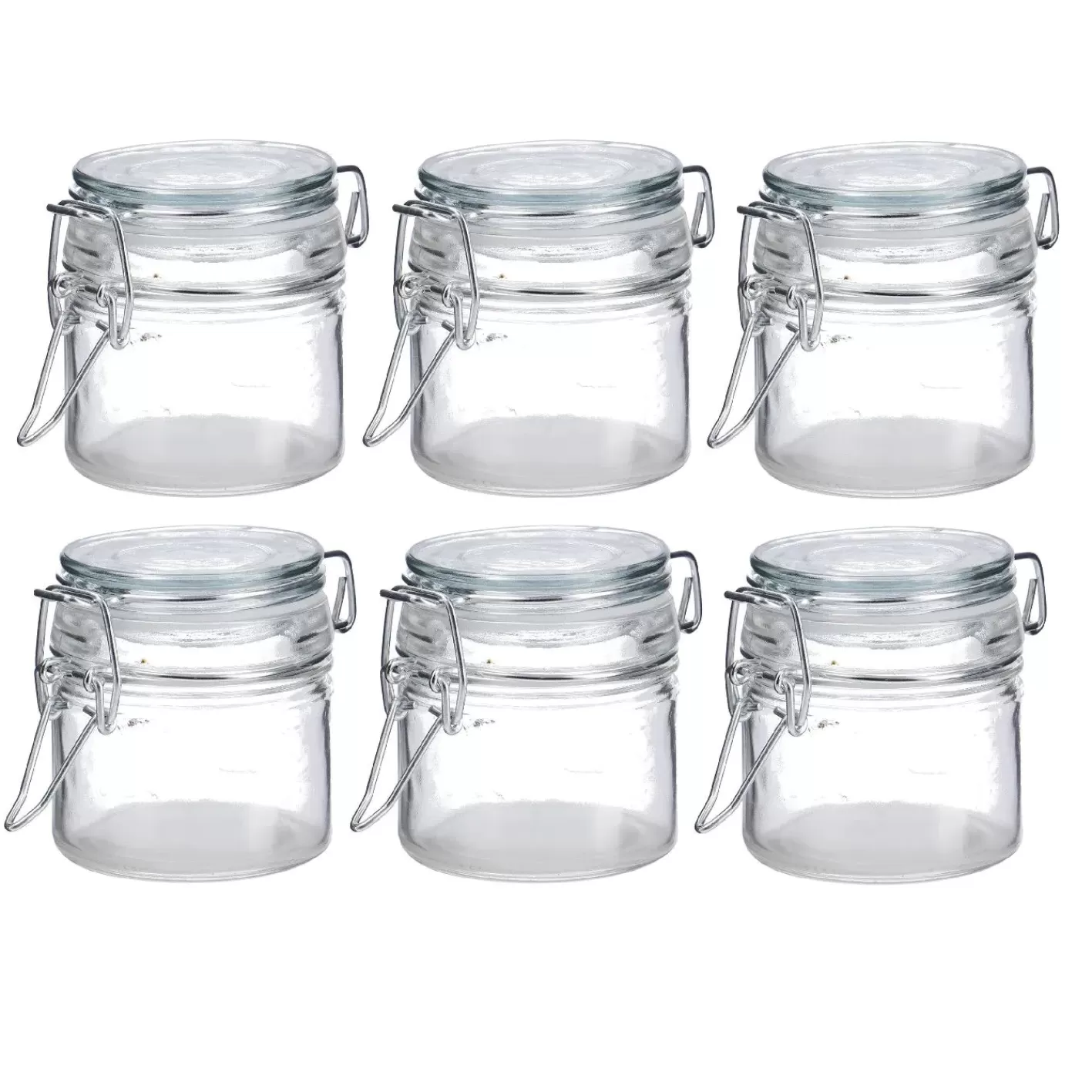 NANU-NANA 6er Set Vorratsglas Mit Bügelverschluss, 80 Ml Best