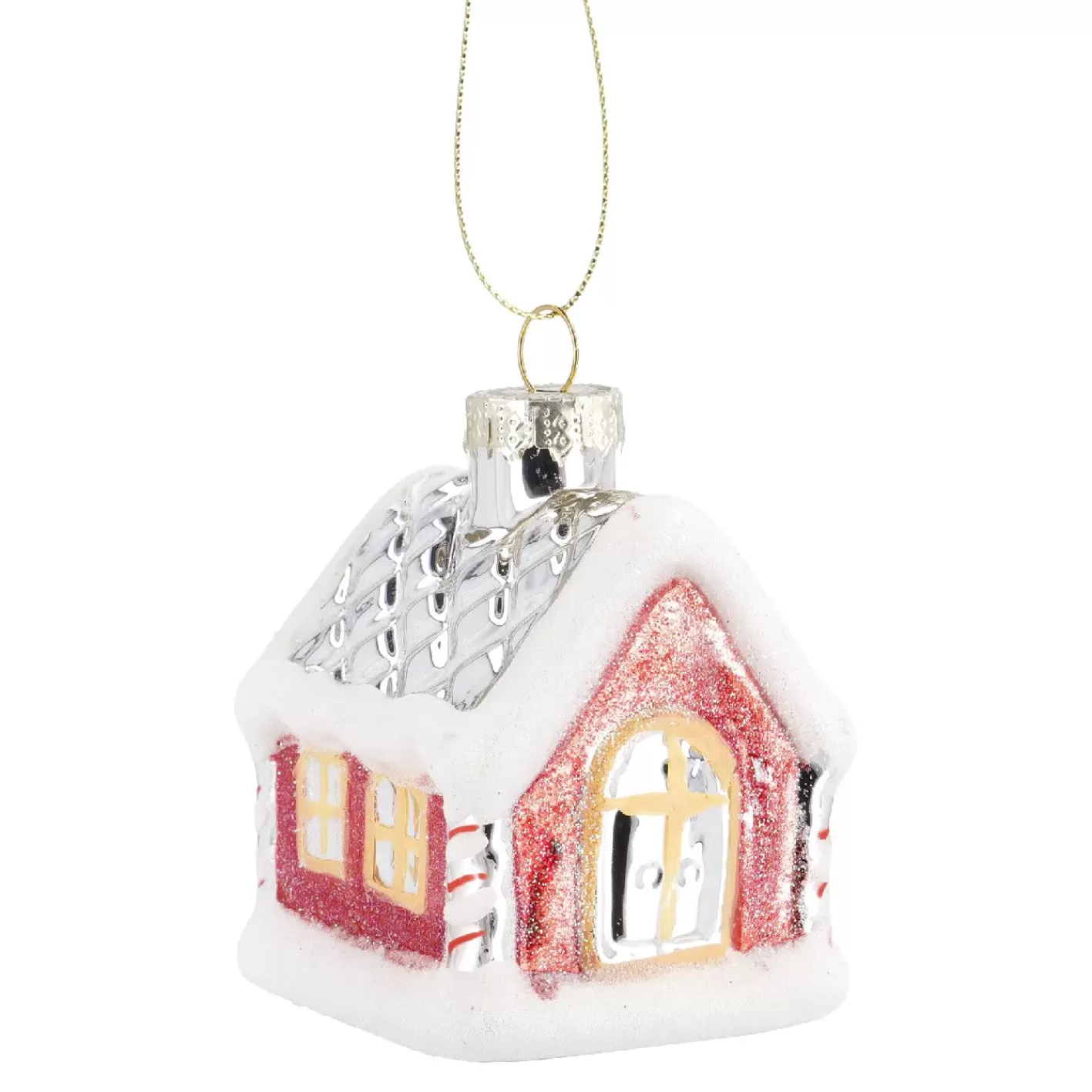 NANU-NANA Anhänger Fancy, Bunt, Haus/Schnee, 7 Cm Online