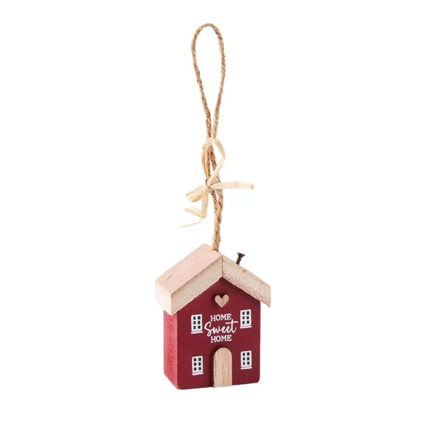 NANU-NANA Anhänger Haus Mit Spruch, Rot, 6 Cm Discount