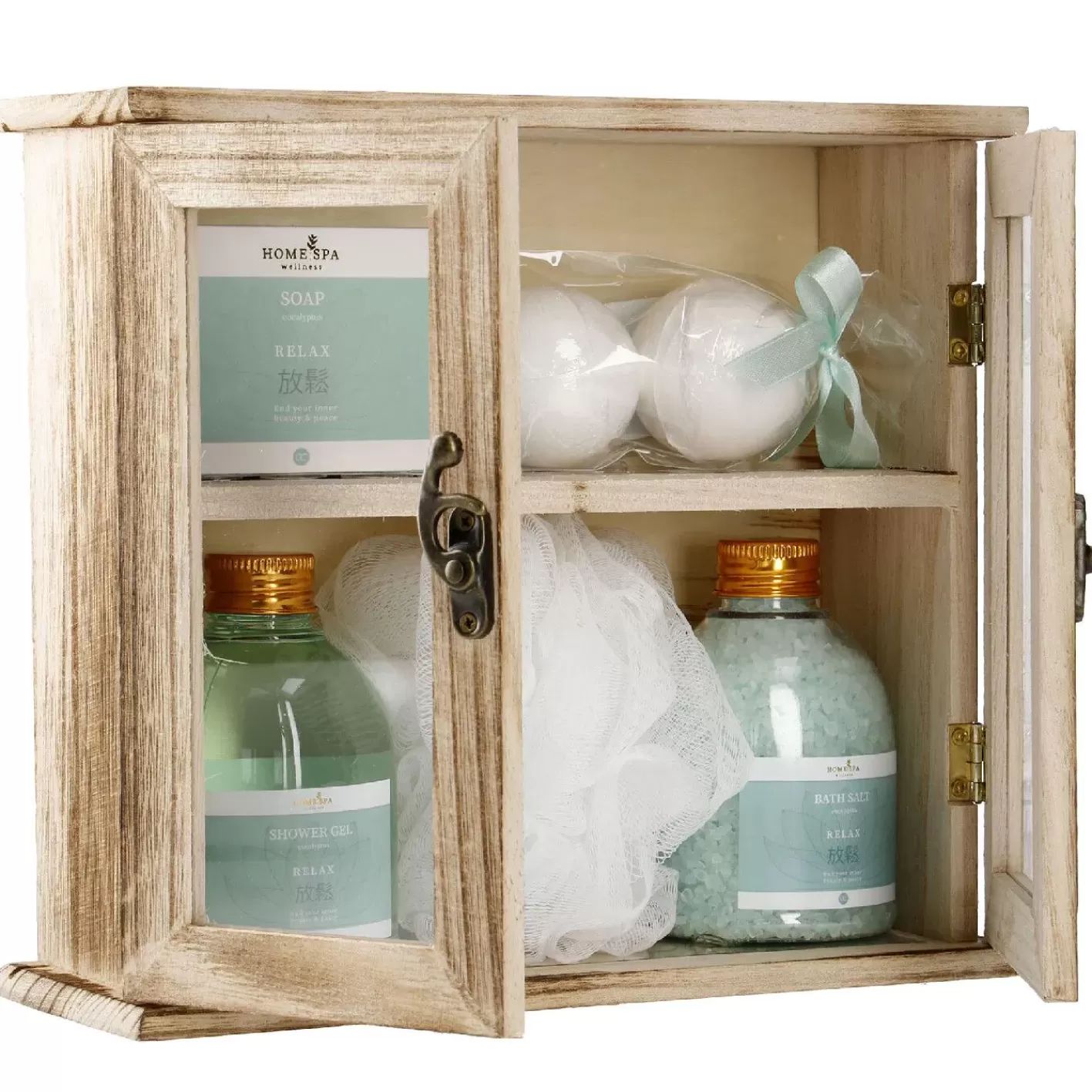 NANU-NANA Badeset Schrank, Home Spa/mint Sale