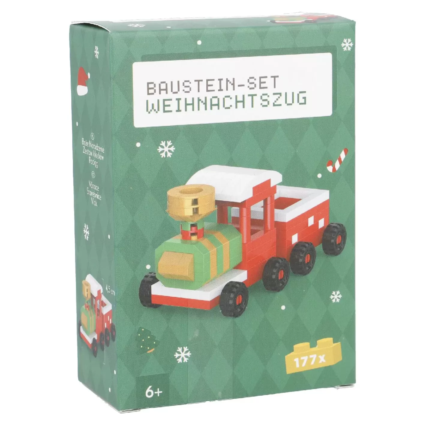 NANU-NANA Bausteine-Set 3D, Xmas/Zug, Klein Flash Sale