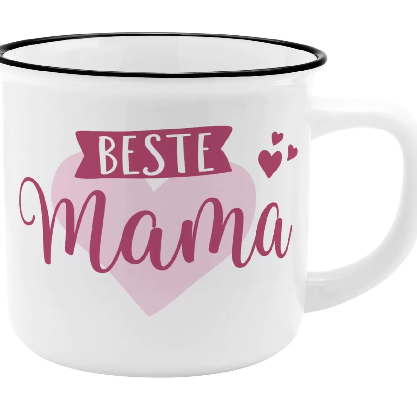 NANU-NANA Becher Emaille-Optik, Mama, 350 Ml Sale