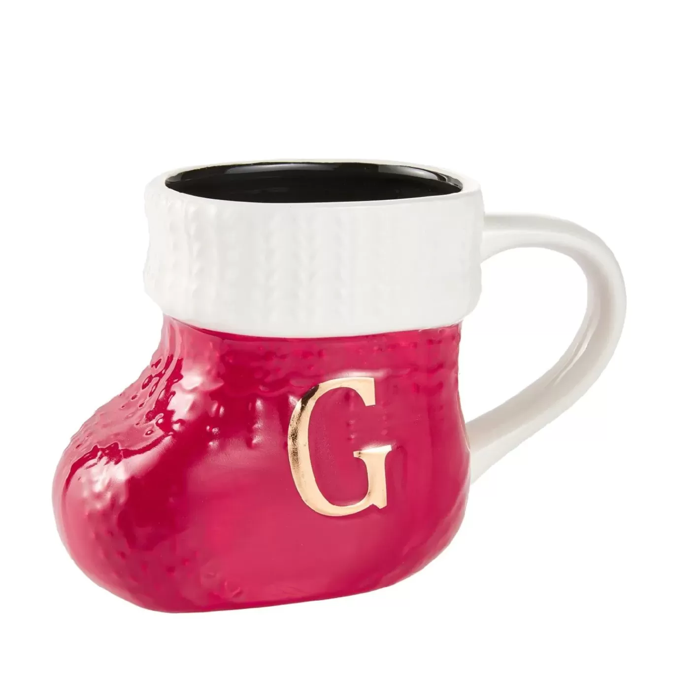 NANU-NANA Becher Stiefel Mit Buchstabe, G/rot, 400 Ml Hot