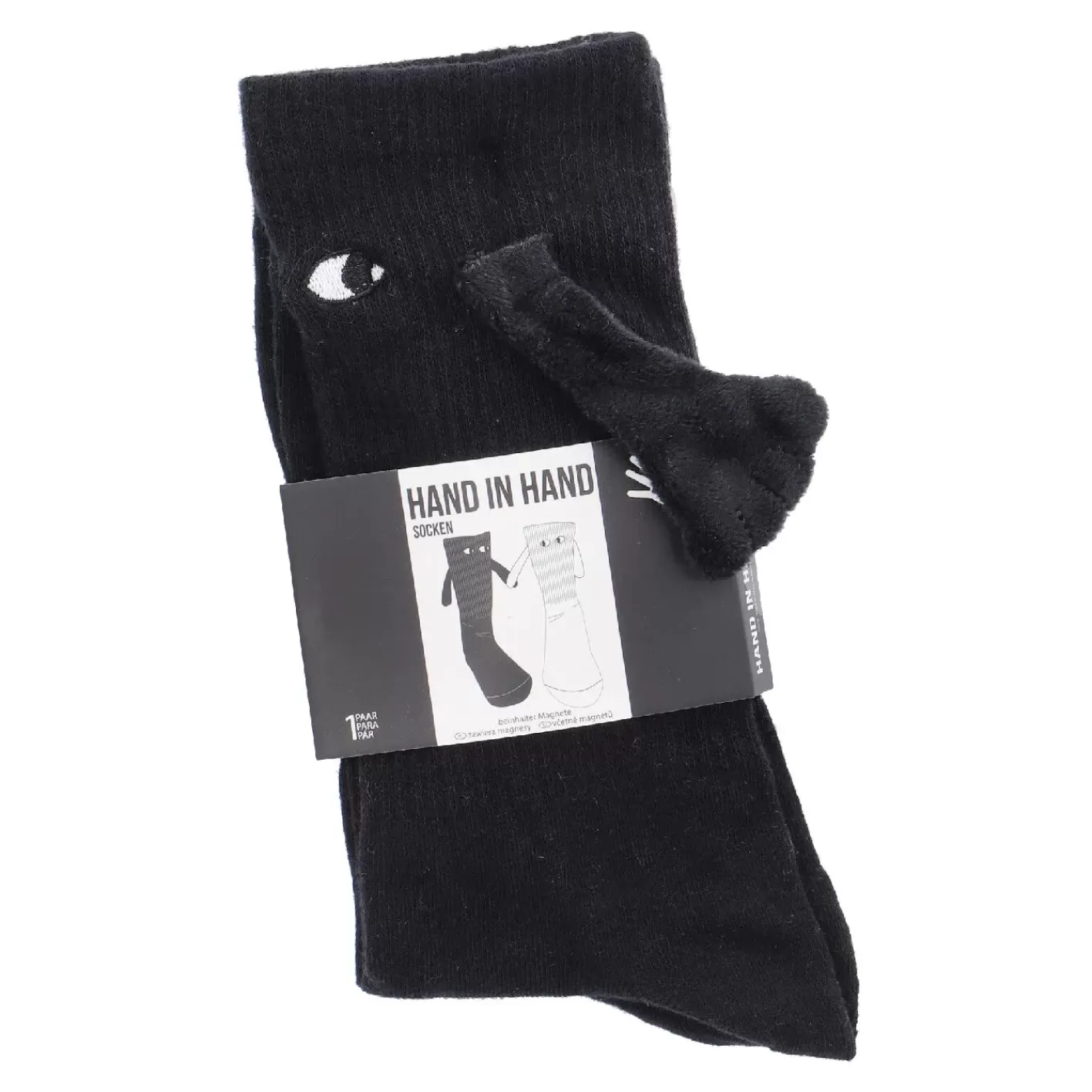 NANU-NANA Freunde-Socken Magnet, Schwarz, Größe 35-42 Sale