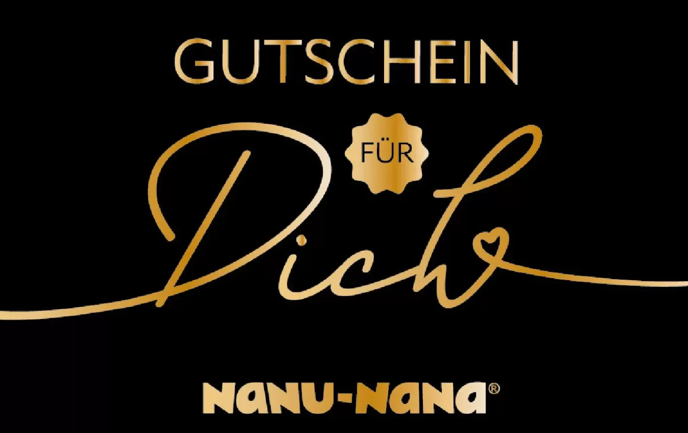 NANU-NANA Geschenkgutschein, Für Dich, Schwarz, 15 Euro Discount