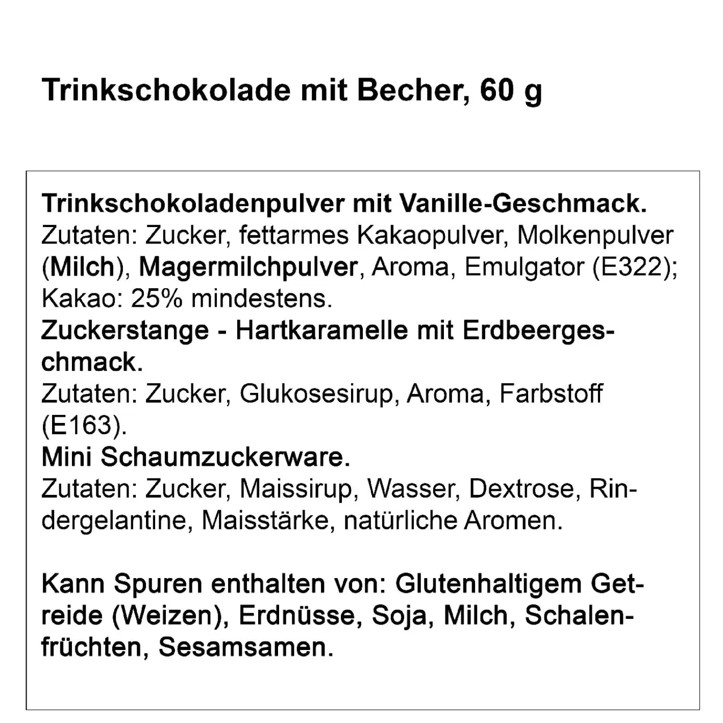 NANU-NANA Geschenk-Set Trinkschokolade + Becher, Haus/Lichterkette Online