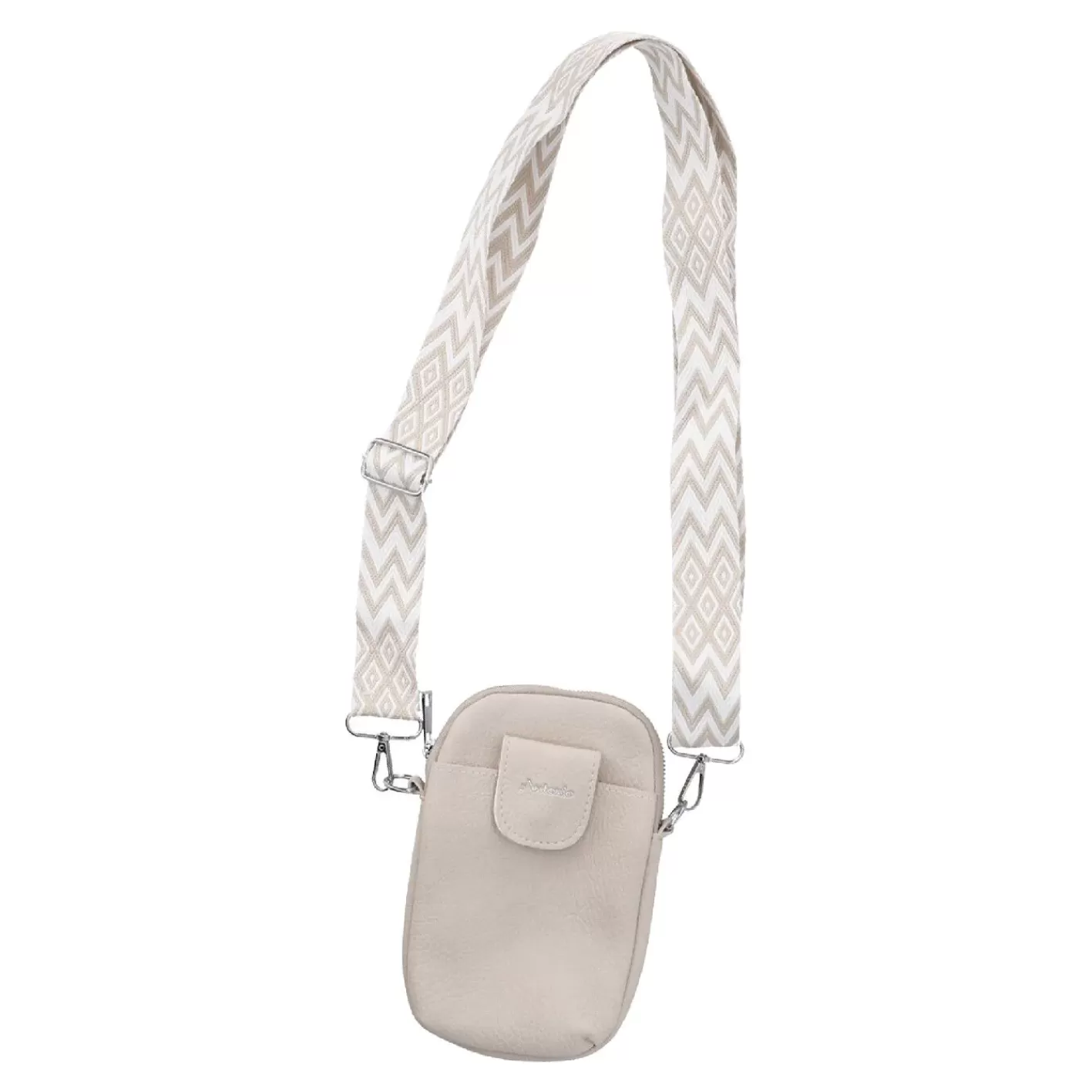 NANU-NANA Handytasche Riemen, Beige, 18 Cm Shop