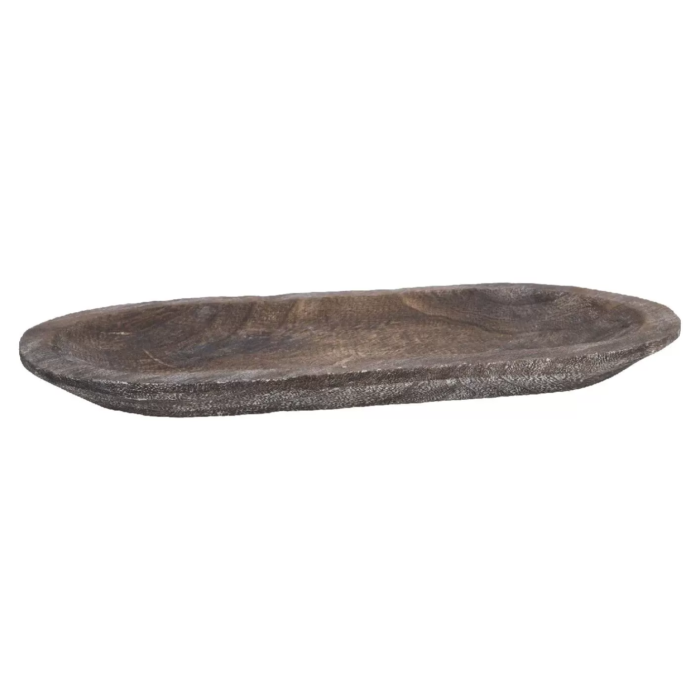 NANU-NANA Holzschale Oval, Braun, 41 X 21 Cm Shop