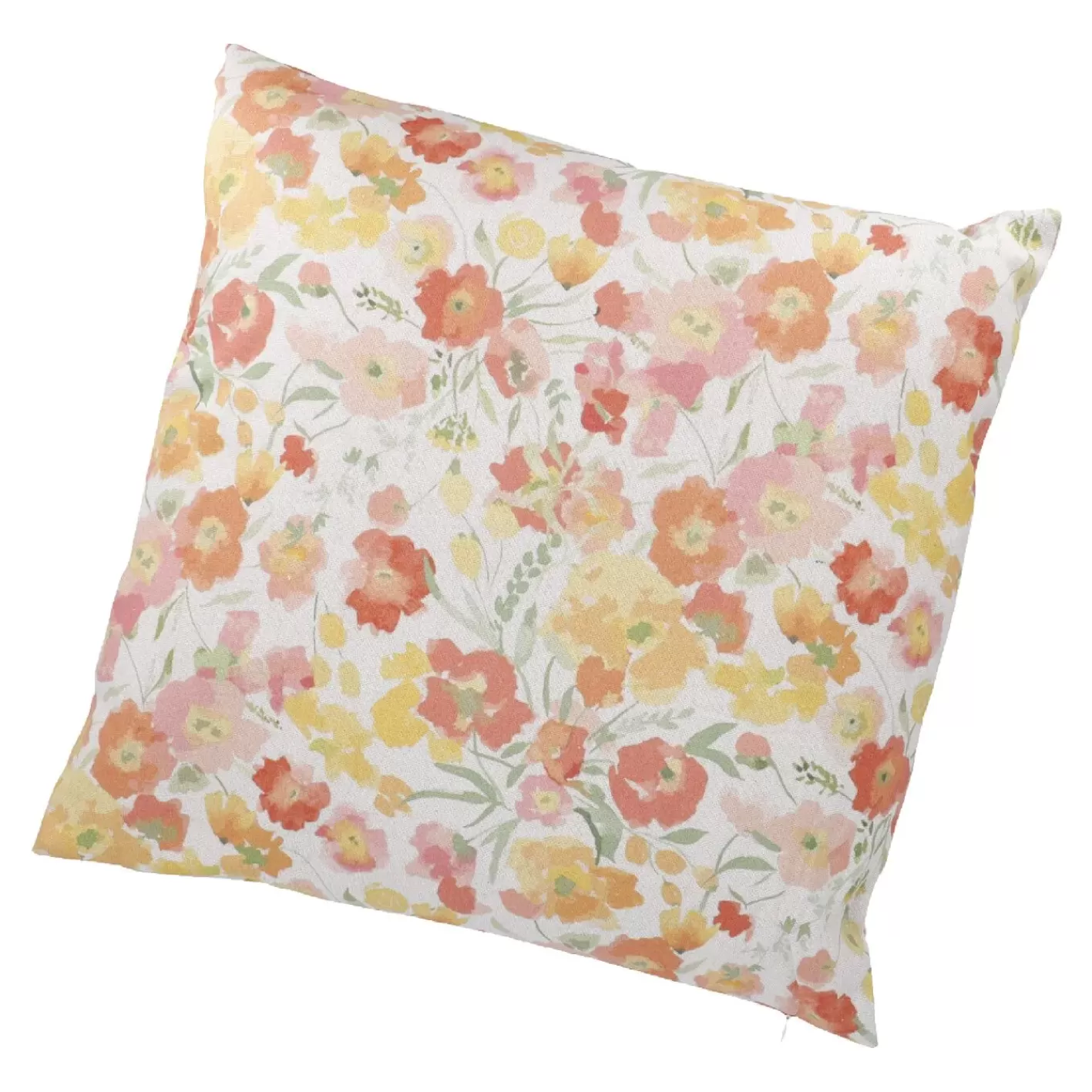 NANU-NANA Kissen Floral, Orange/gelb, 45 X 45 Cm Best Sale