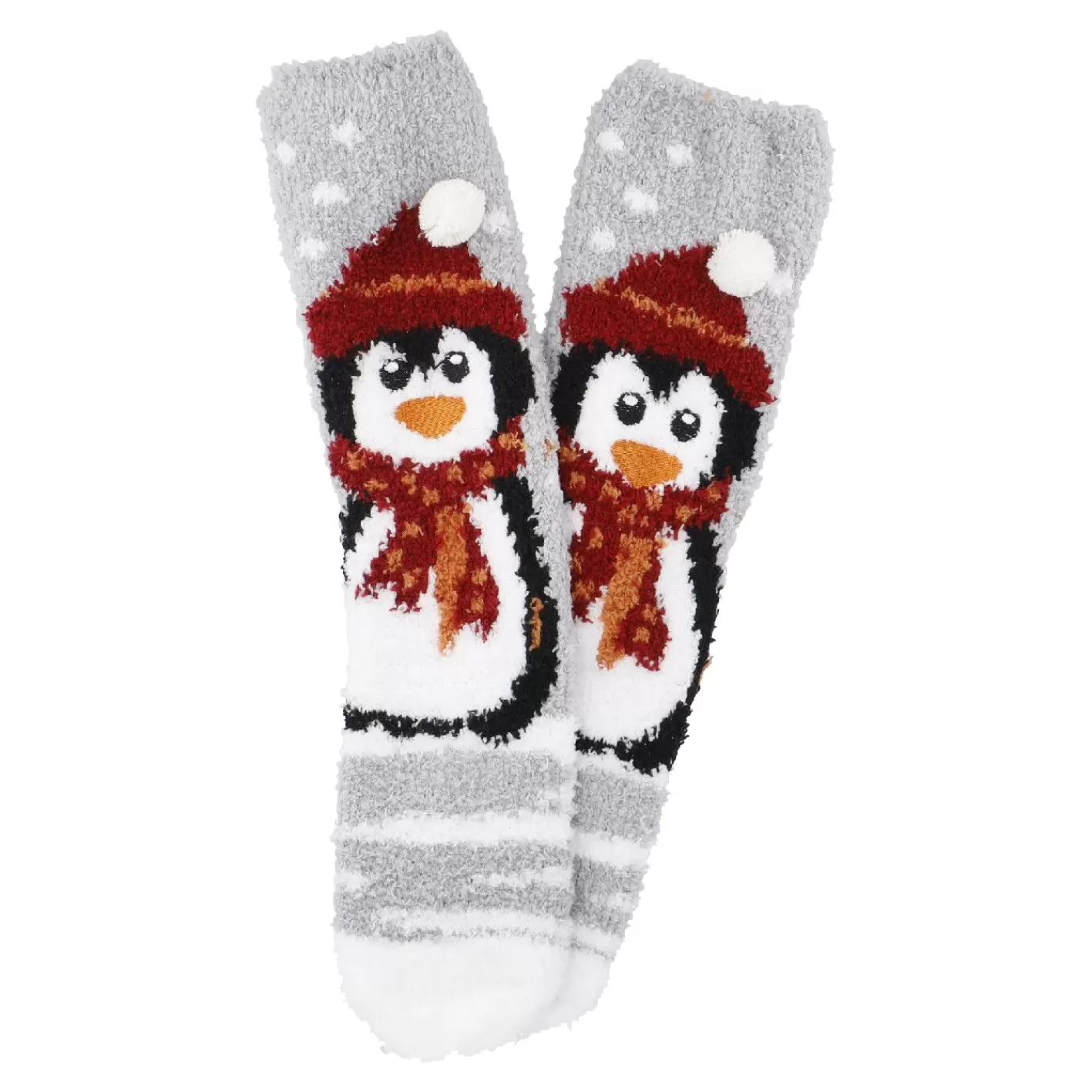 NANU-NANA Kuschelsocken 3D/Xmas, Pinguin Shop