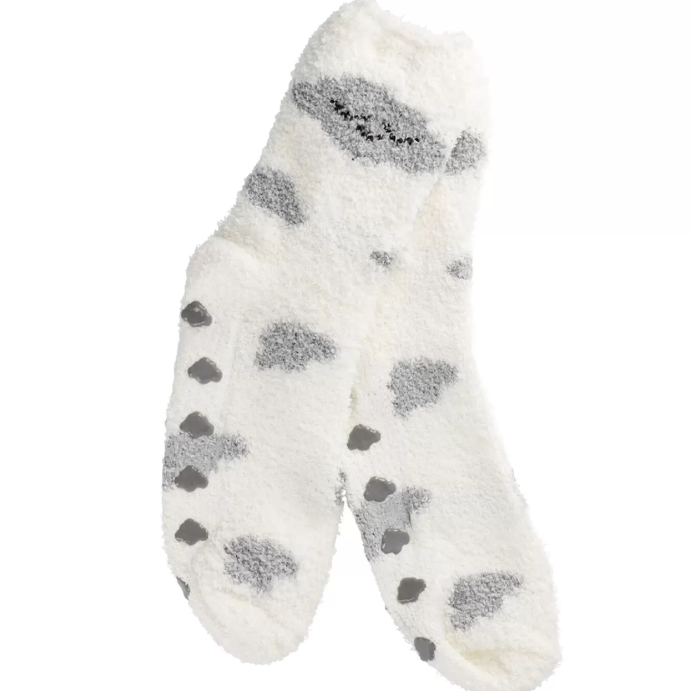 NANU-NANA Kuschelsocken Anti-Rutsch, Wolke/offwhite Hot