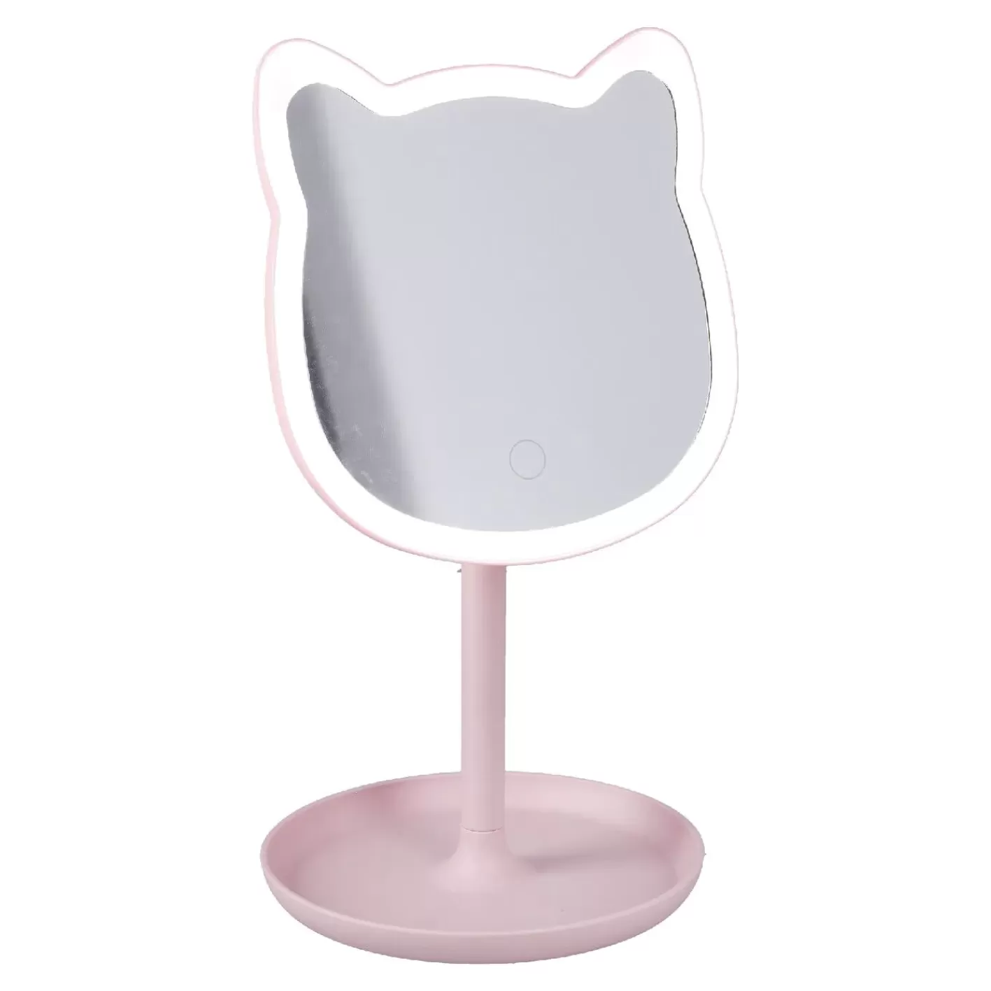 NANU-NANA LED-Spiegel Form, Katze/rosa, 26 Cm Online