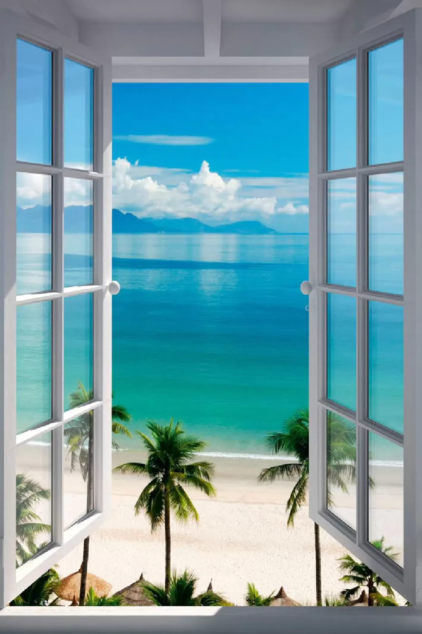 NANU-NANA Poster Beach Window, Nr. 91 Discount