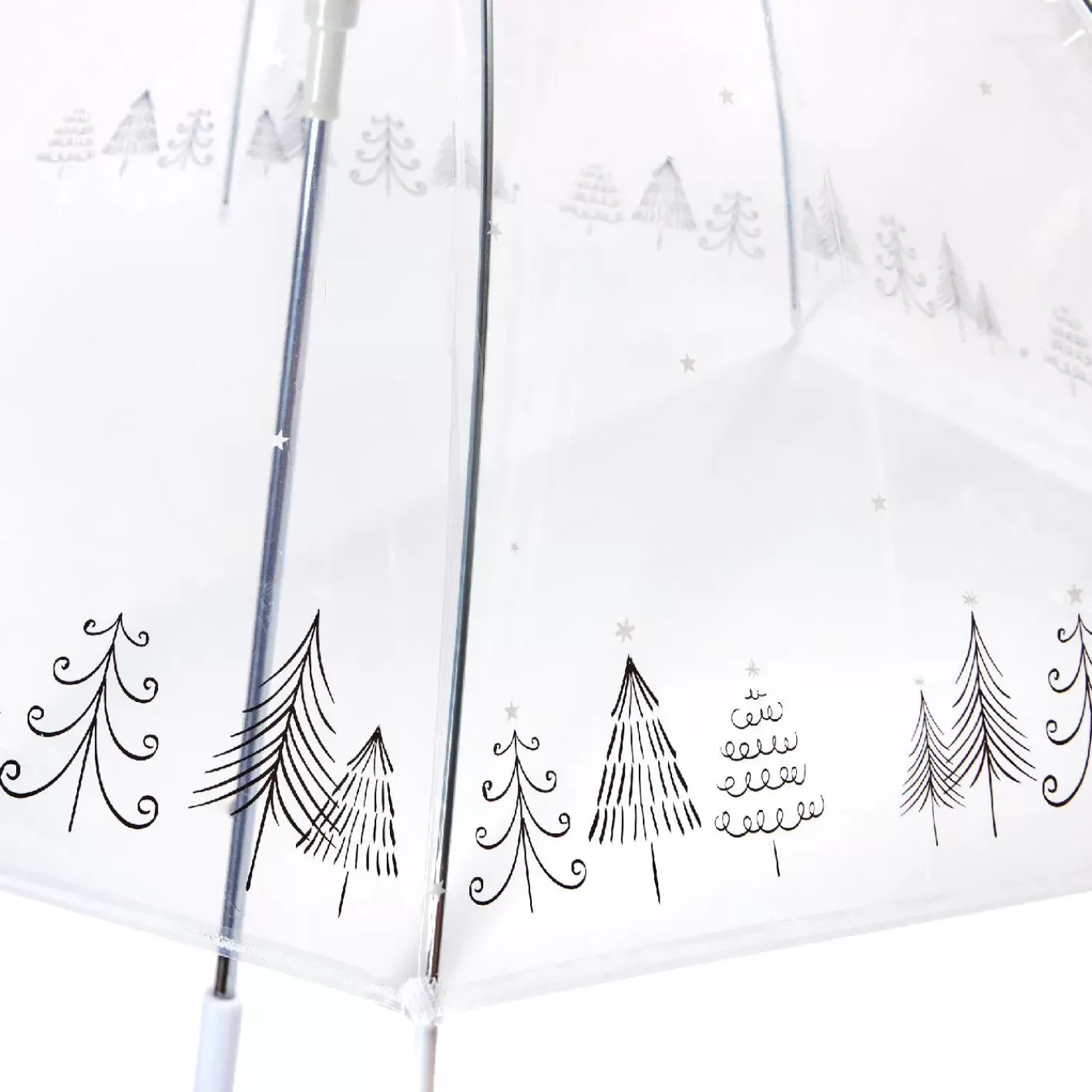 NANU-NANA Regenschirm Transparent/Xmas, Baum, 82 Cm Best