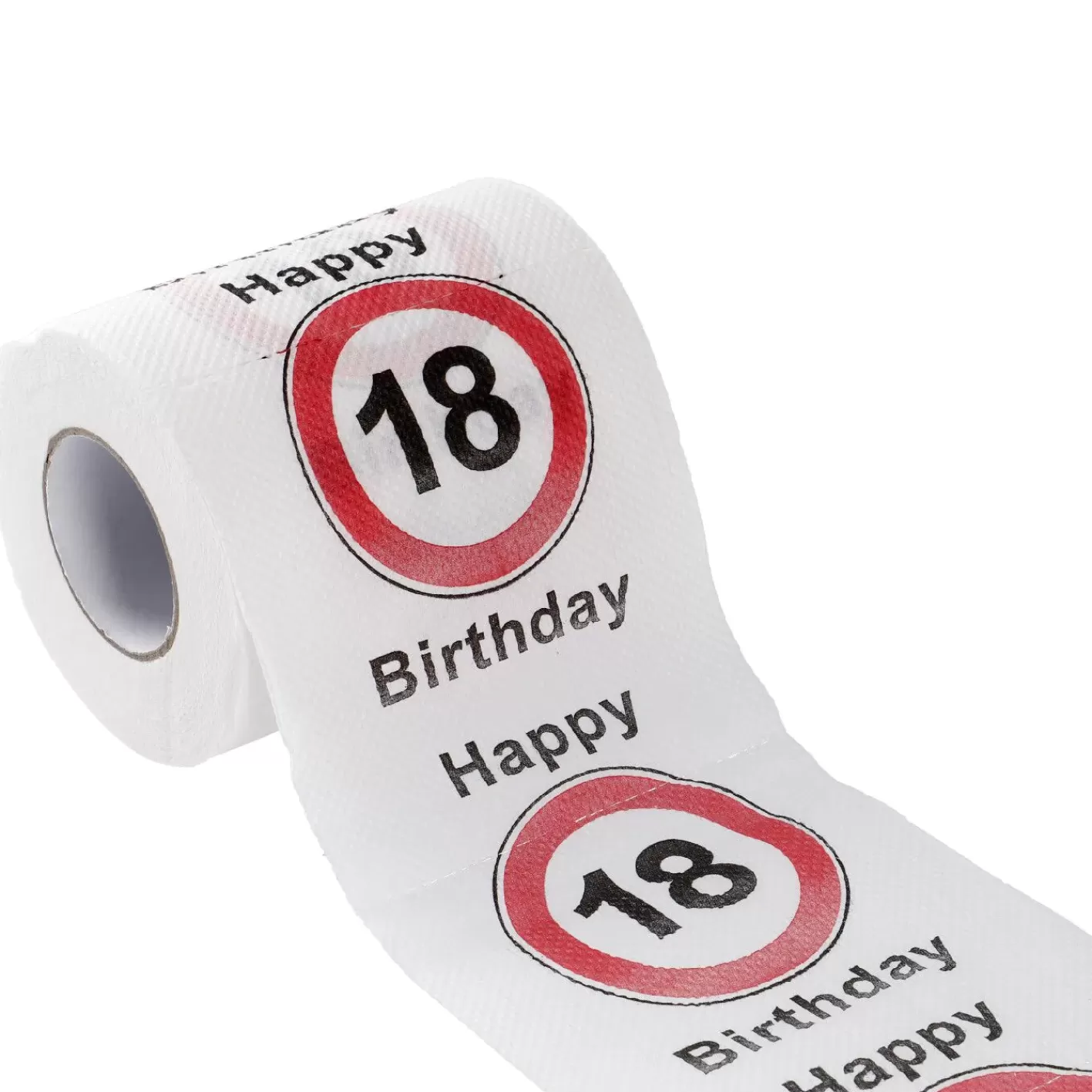 NANU-NANA Toilettenpapier Birthday, 18 Jahre, 24 Meter Best