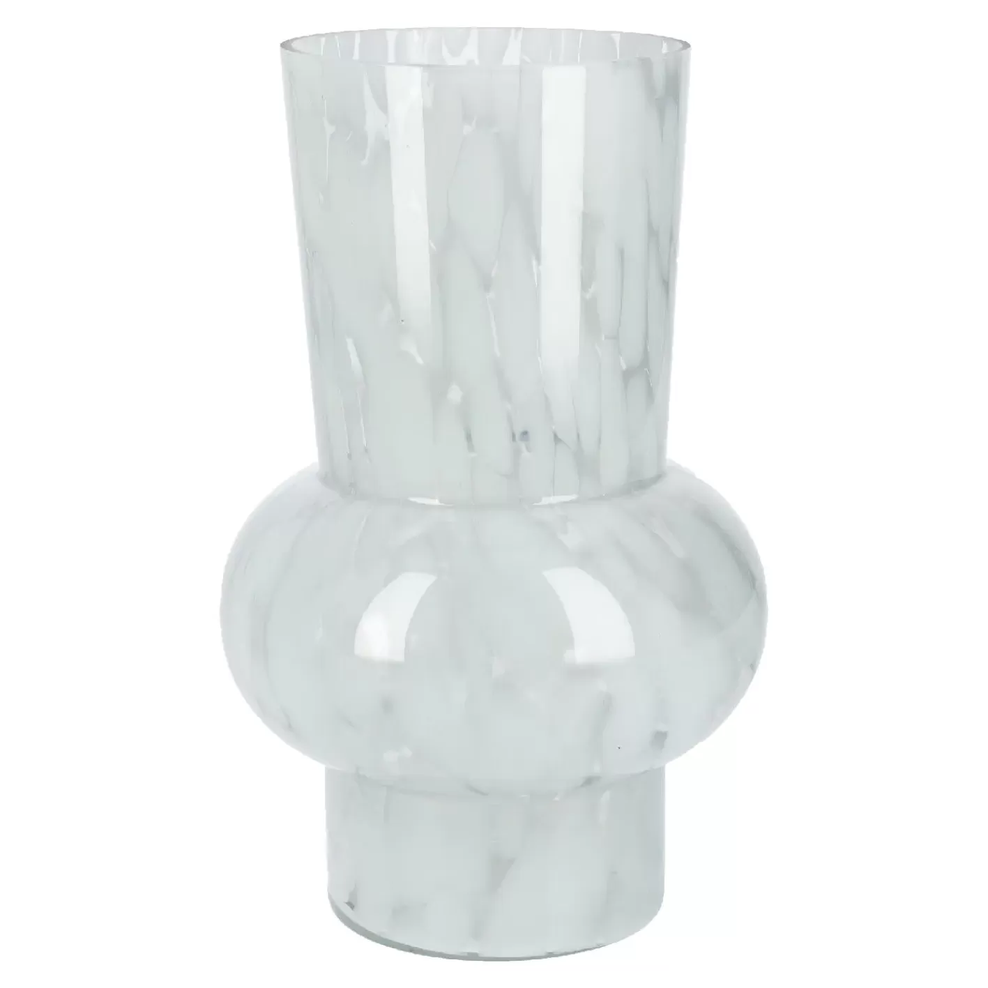 NANU-NANA Vase Opal Mit Tupfen, Mint, 26 Cm Store