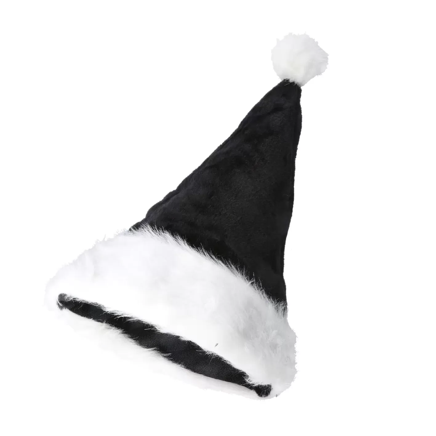 NANU-NANA Weihnachtsmütze Fancy, Schwarz/weiß New